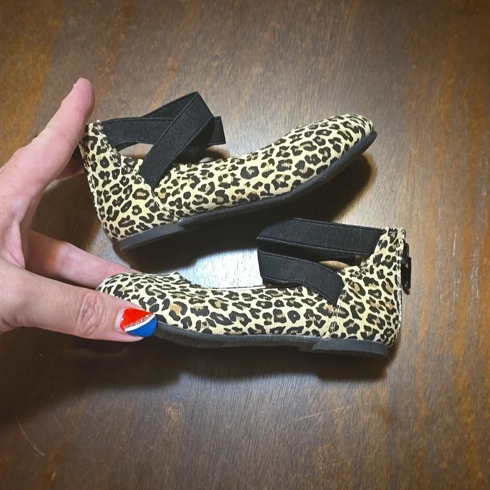 Toddler Girls Cheetah Ballet Shoe Size‎ 7
